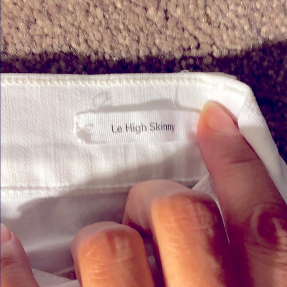 White stretch FRAME Denim jeans - Picture 7 of 12